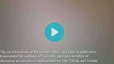 Chompz, Shoti, Paco Scandal: Unraveling The Mystery.